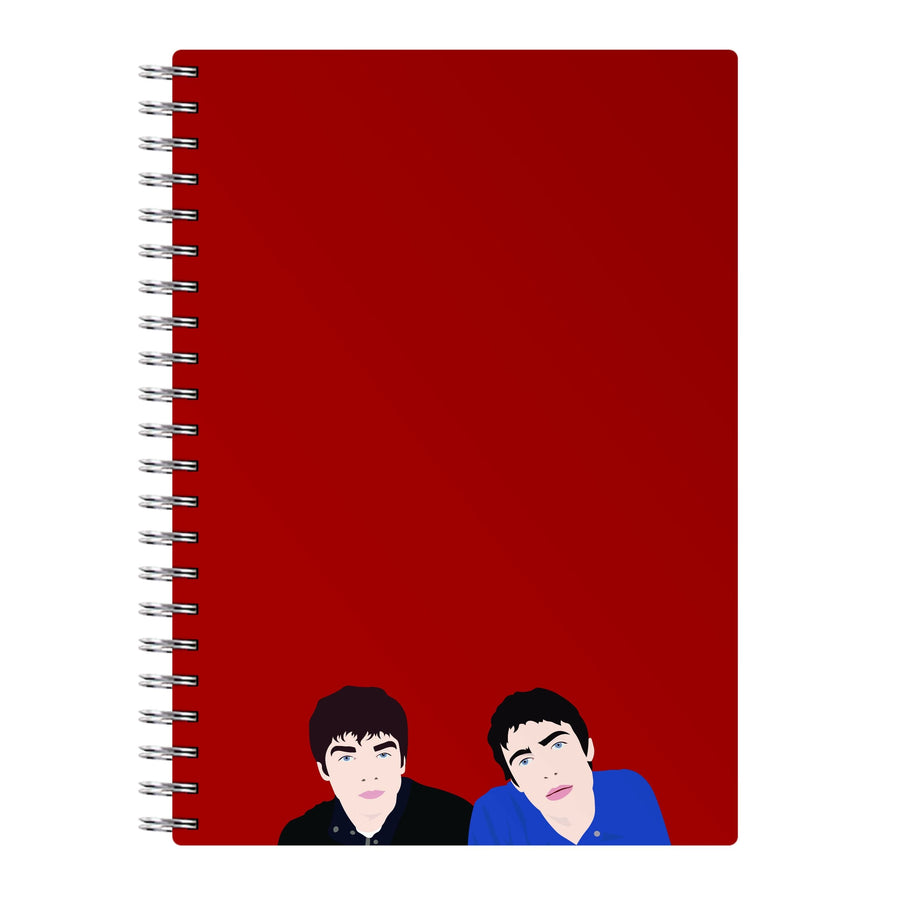 Noel And Liam Gallagher - Oasis Notebook