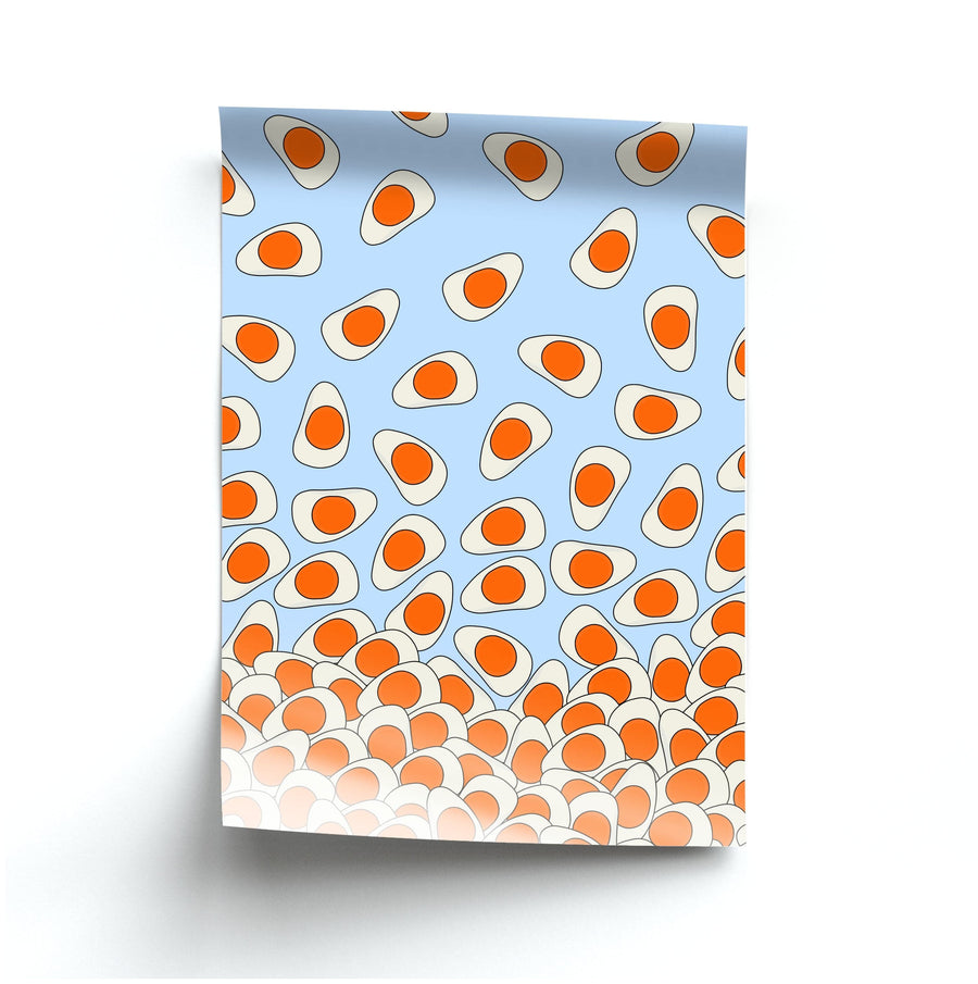 Fried Eggs - Sweets Patterns Poster