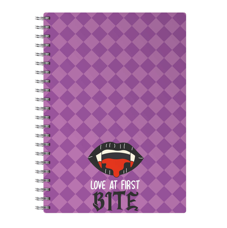 Love At First Bite - Vampire Diaries Notebook