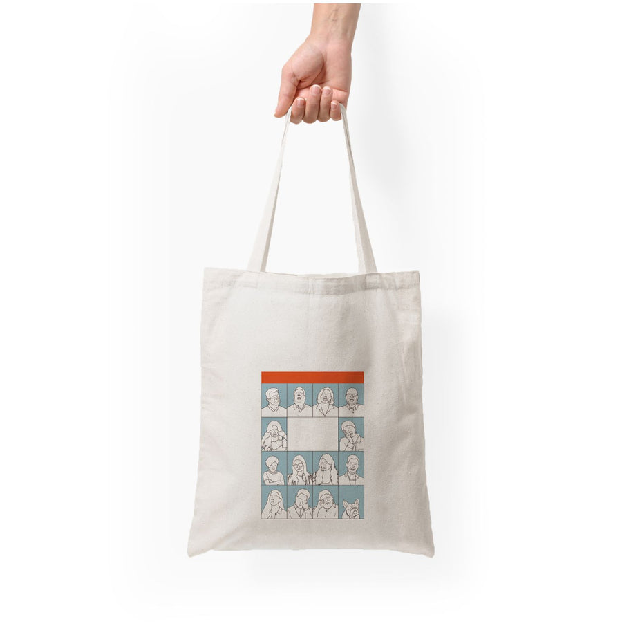 The Cast - Modern Family Tote Bag