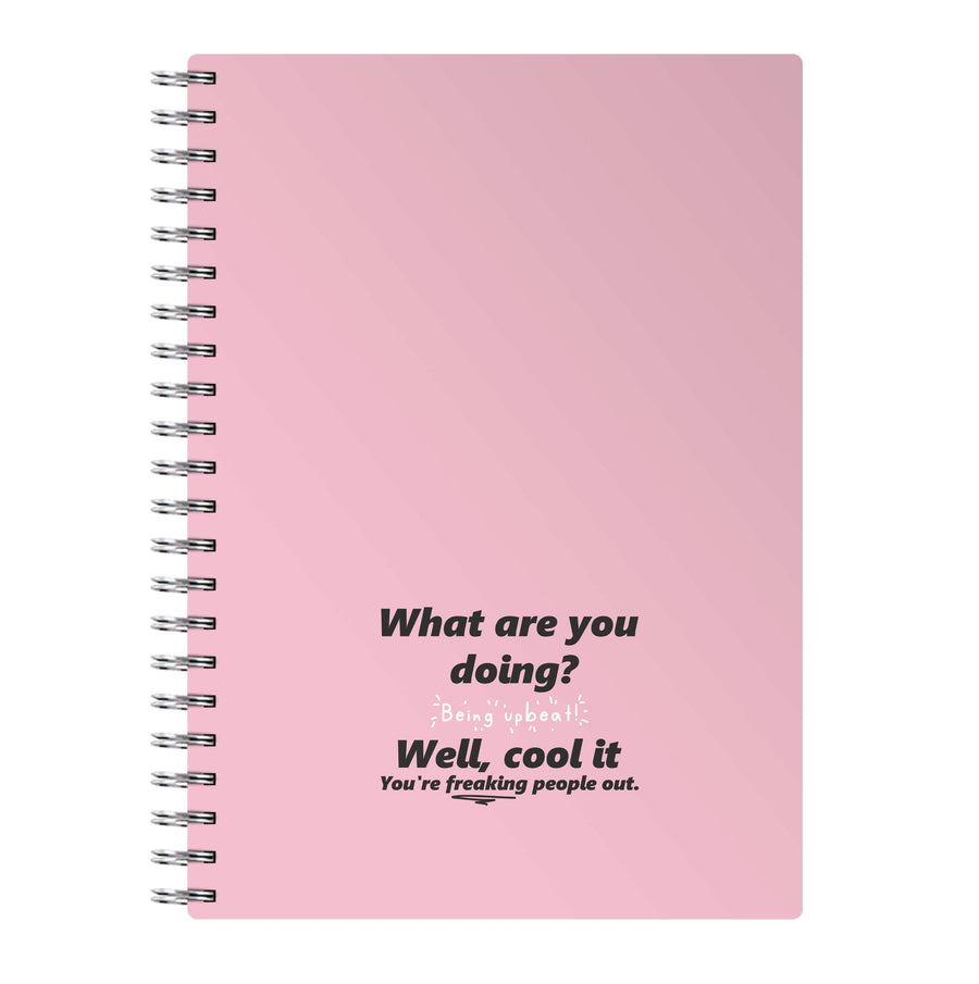 What Are You Doing - Jenna Ortega Notebook