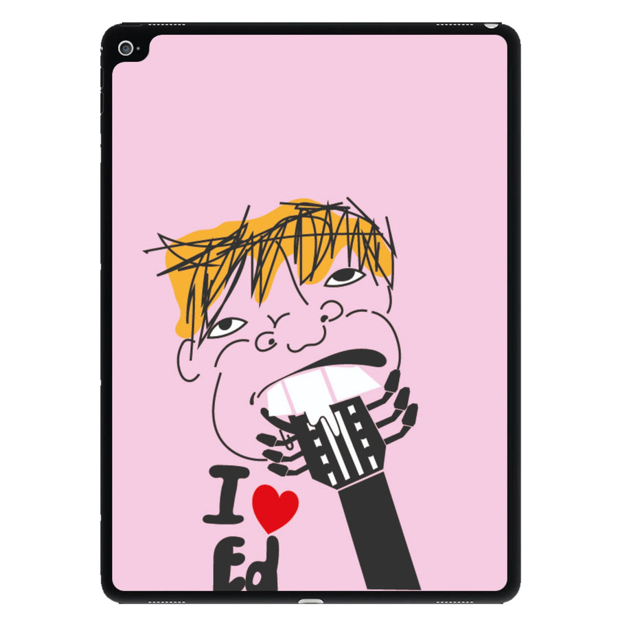 I love ed - Ed Sheeran iPad Case