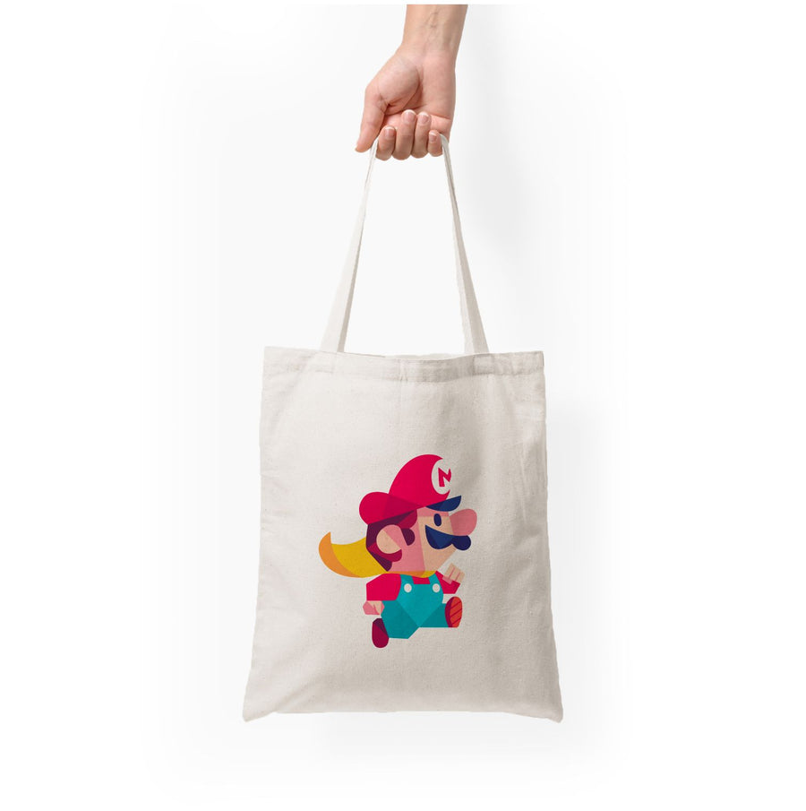 Running Mario - Mario Tote Bag