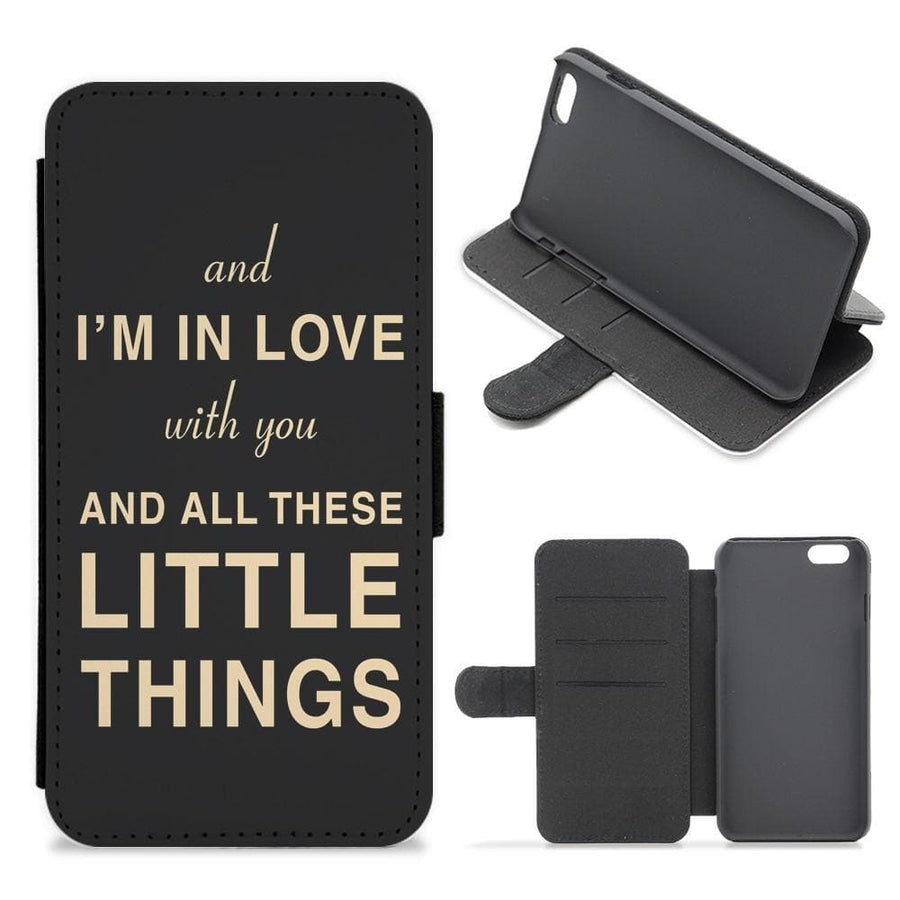 Little Things - One Direction Flip / Wallet Phone Case - Fun Cases