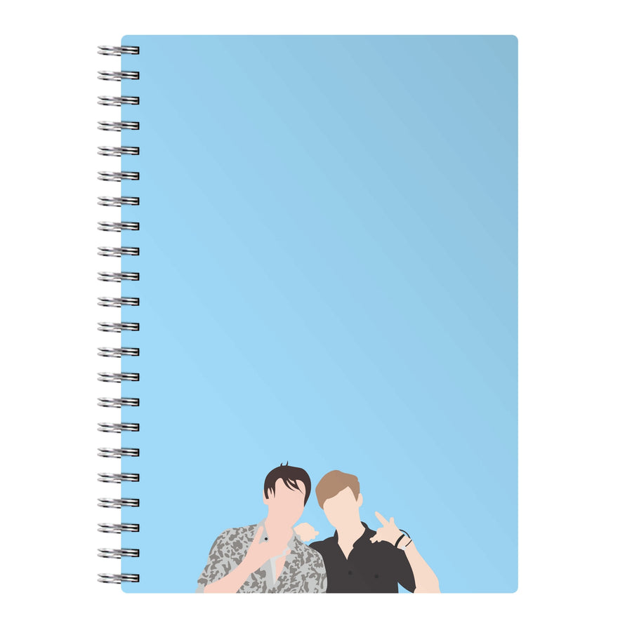 Pose - Sam And Colby Notebook