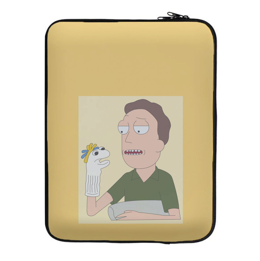Puppet - Rick And Morty Laptop Sleeve