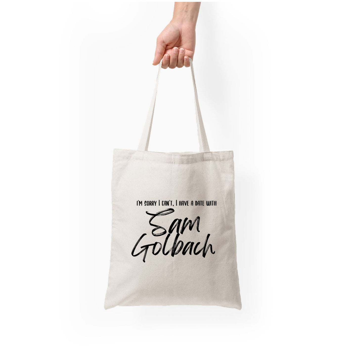 Date With Sam - Sam And Colby Tote Bag