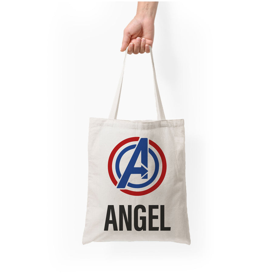 Avengers Symbol - Personalised Marvel Tote Bag