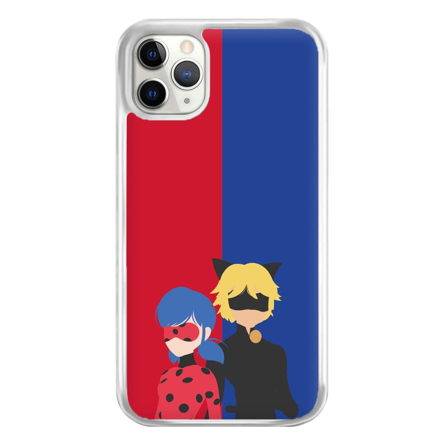 Red And Blue - Miraculous Phone Case