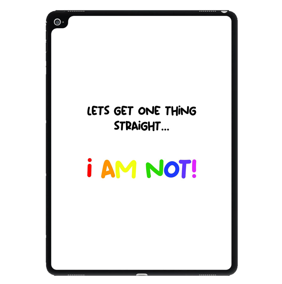 I Am Not - Pride iPad Case