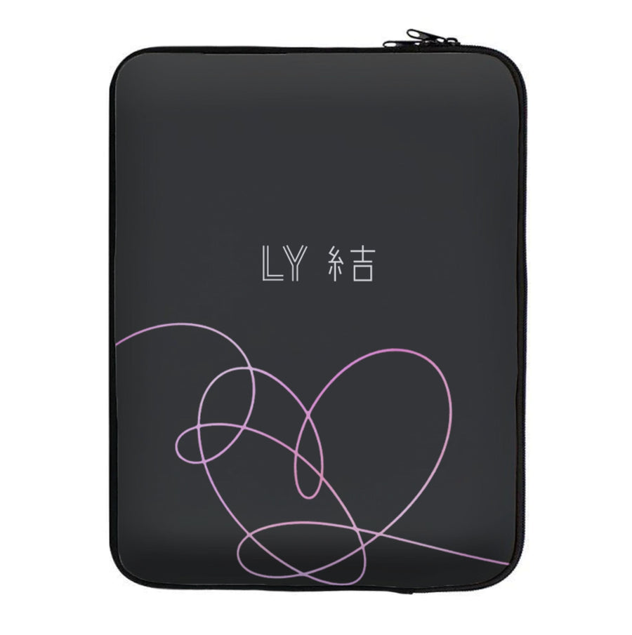 LY Heart - BTS  Laptop Sleeve
