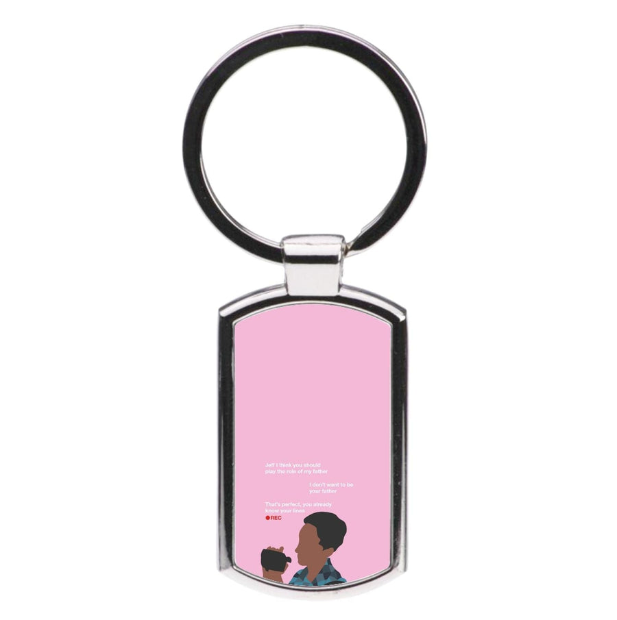 You Already Know Your Lines - Community Luxury Keyring