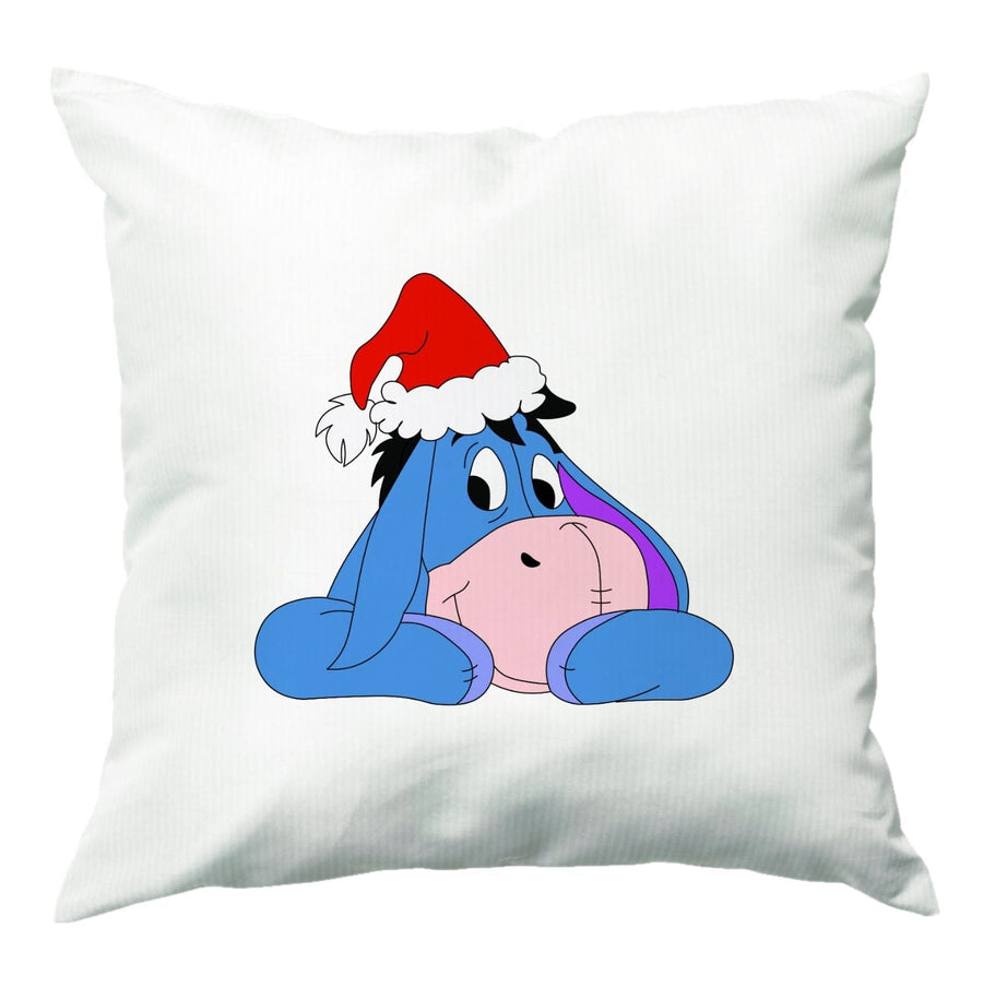 Eeyore Pattern - Disney Christmas Cushion