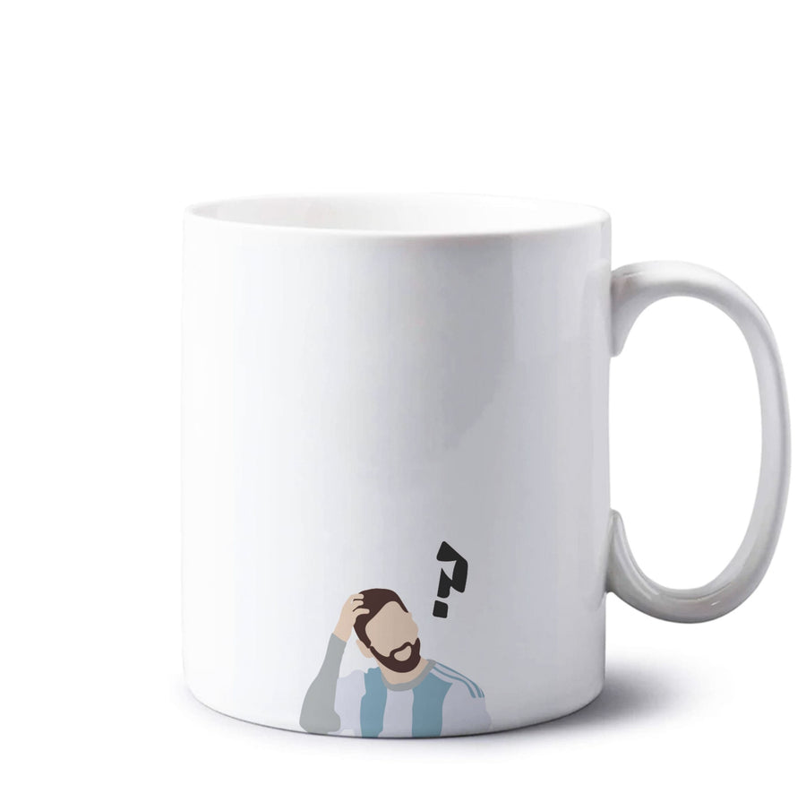 Question Mark - Messi Mug