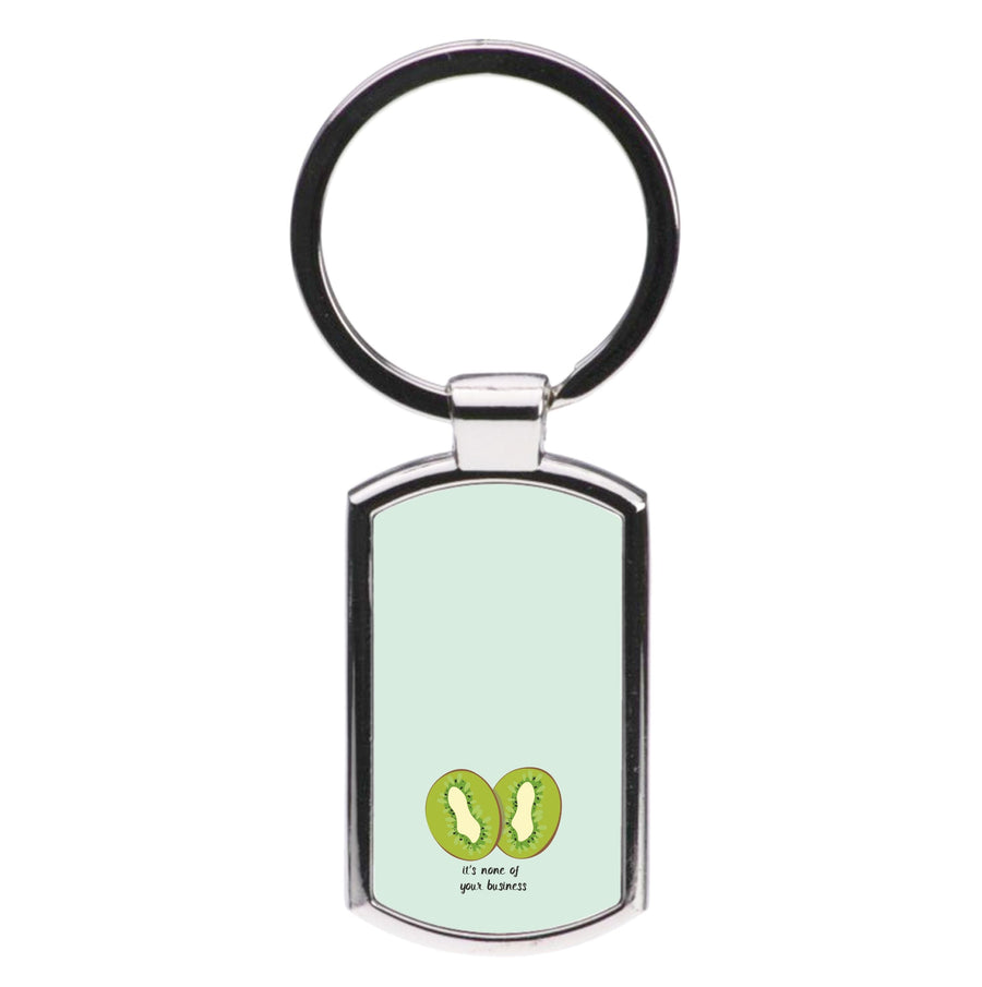 It's None Of Your Business - Harry Luxury Keyring