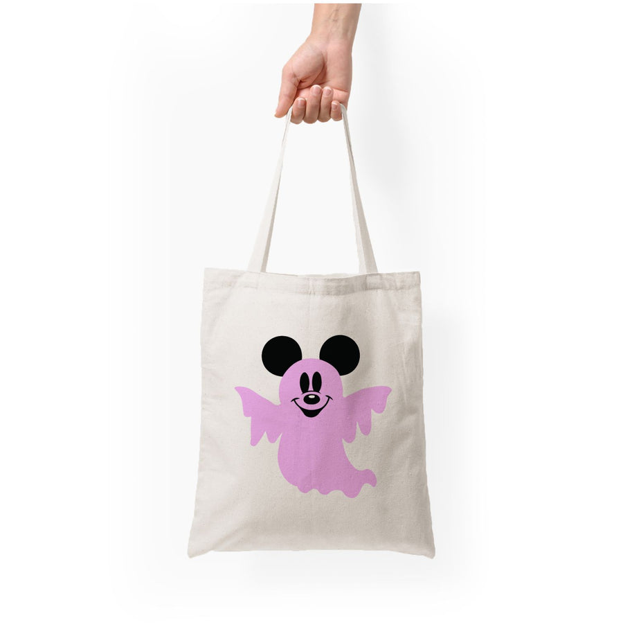 Mickey Mouse Ghost - Disney Halloween Tote Bag