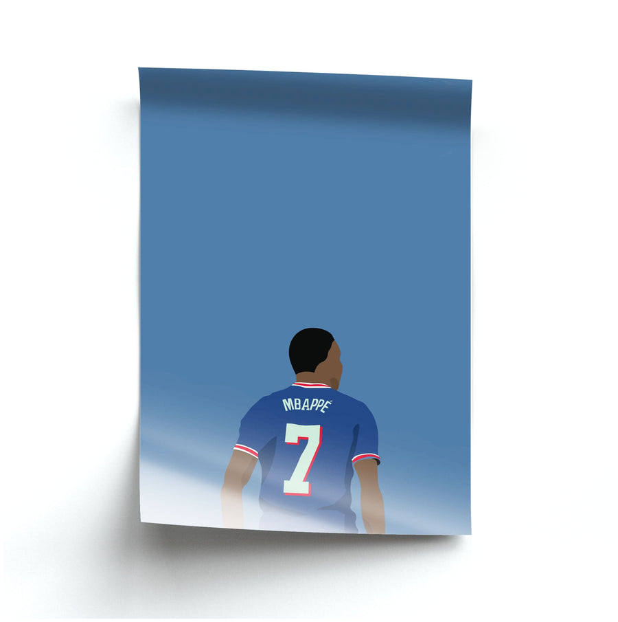 Mbappe - Football Poster