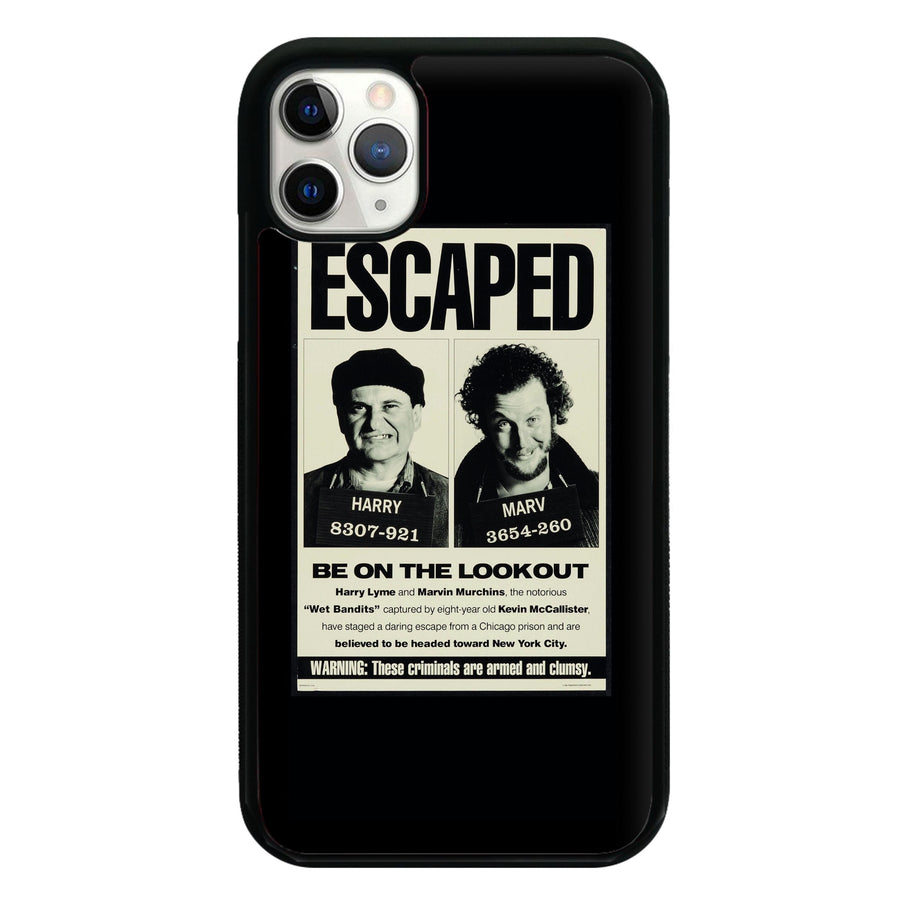 Escaped - Home Alone Phone Case