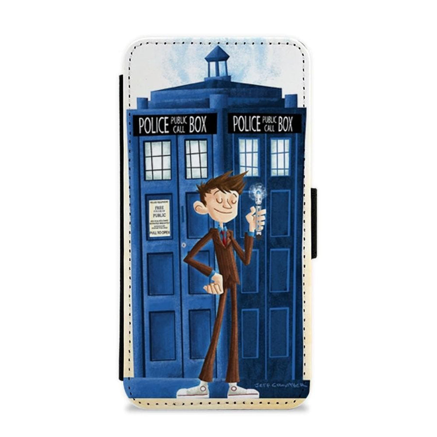 The Tenth Doctor - Doctor Who Flip / Wallet Phone Case - Fun Cases