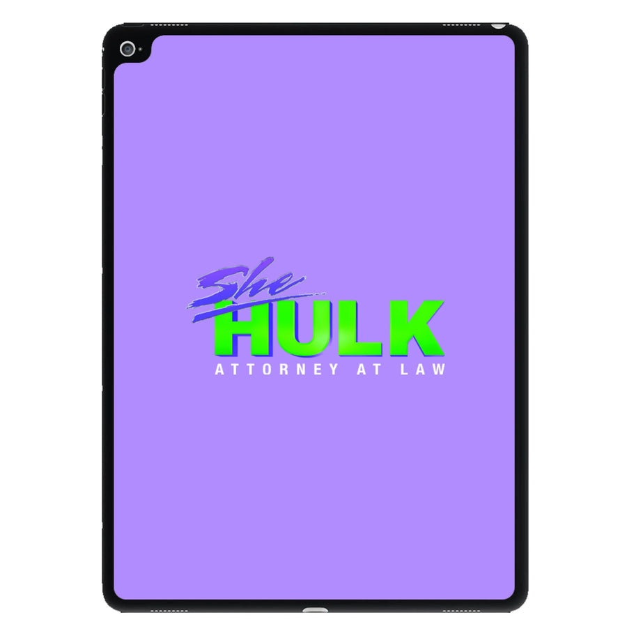Attorney At Law - She Hulk iPad Case