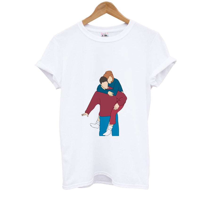 Ross And Rachel - Friends Kids T-Shirt