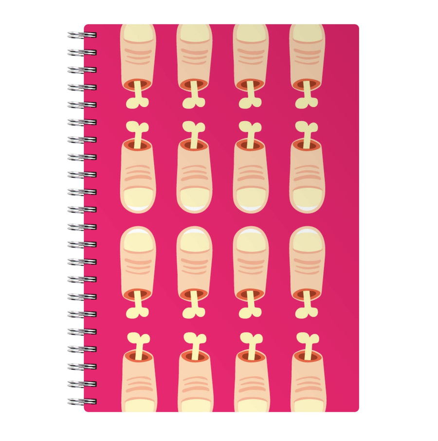 Finger Pattern - Halloween Notebook