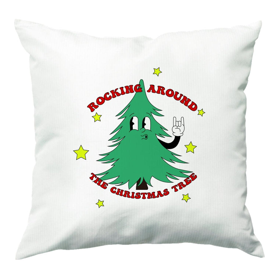 Rocking Around The Christmas Tree - Christmas Songs Cushion