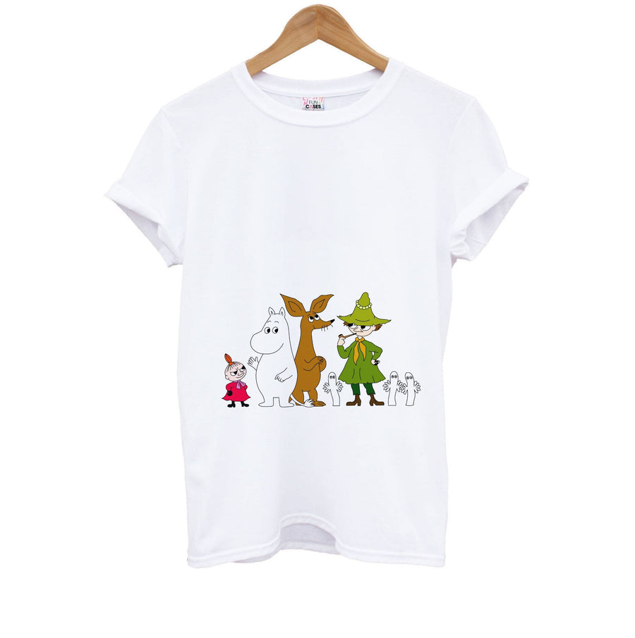 Moomin Characters Kids T-Shirt