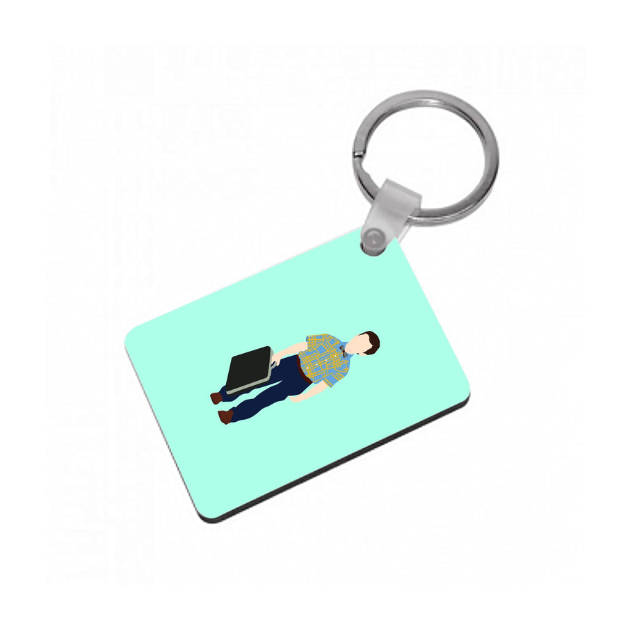 First Day - Young Sheldon Keyring