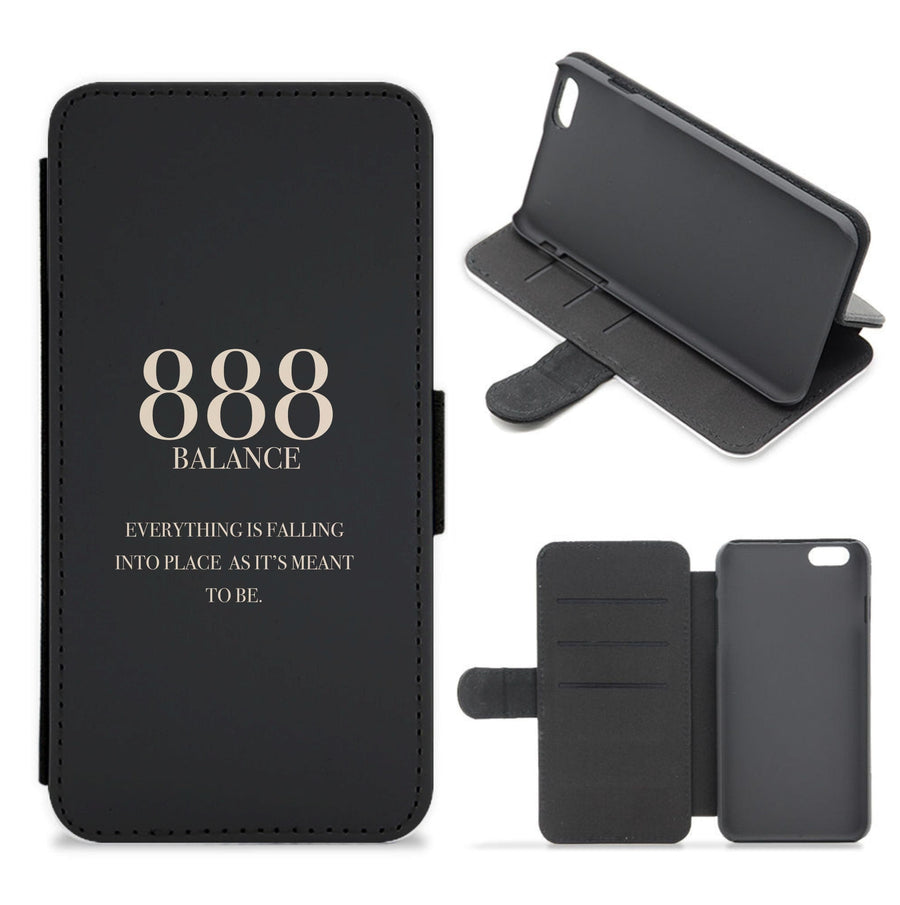 888 - Angel Numbers Flip / Wallet Phone Case