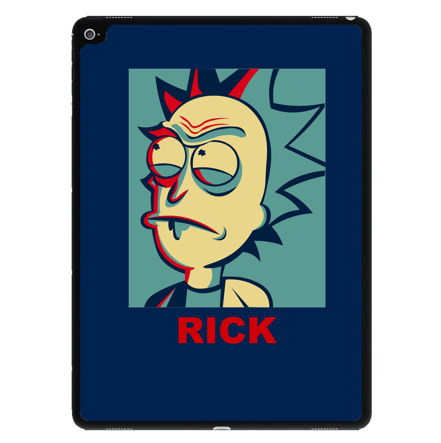 Rick Red - Rick And Morty iPad Case
