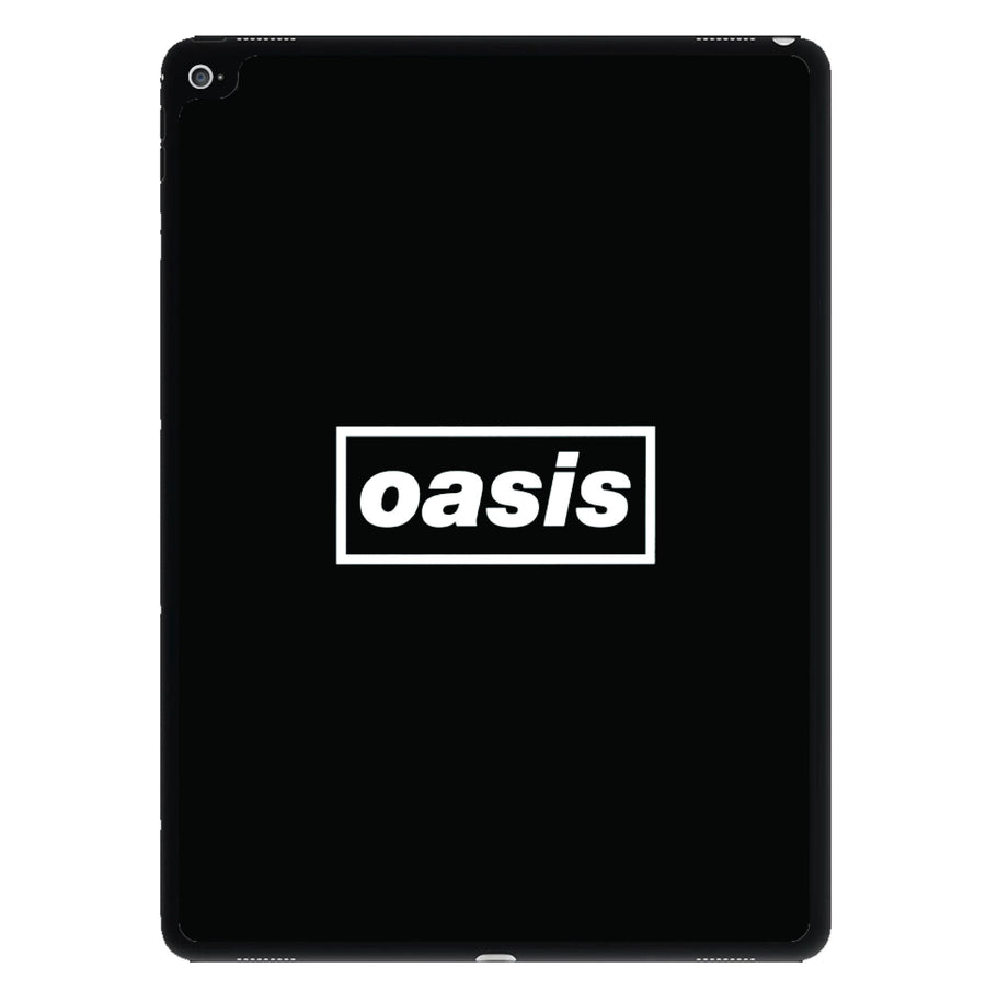 Band Name Black - Oasis iPad Case