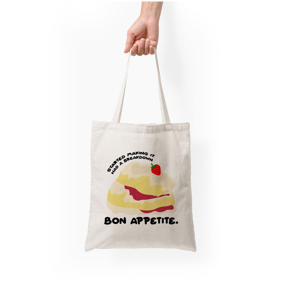 Bon Appetite - British Pop Culture Tote Bag