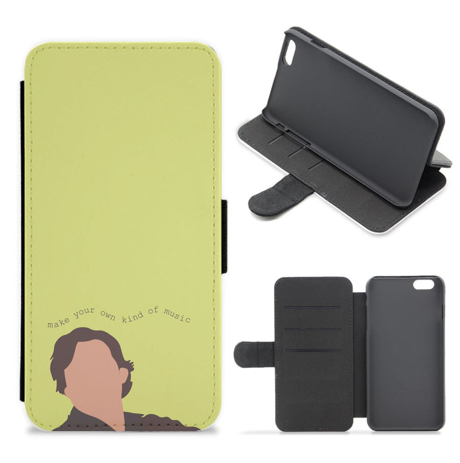 Make Your Own Kind Of Music - Pedro Pascal Flip / Wallet Phone Case