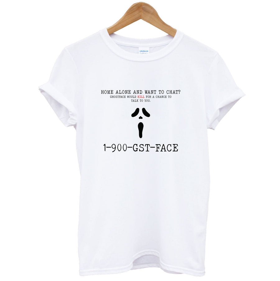 1-800-GST-FACE - Scream T-Shirt