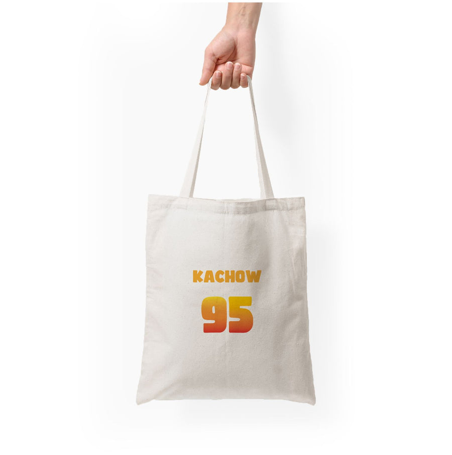 Kachow 95 - Cars Tote Bag