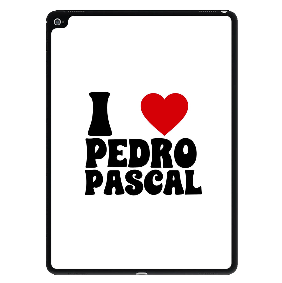 I Love Pedro Pascal iPad Case