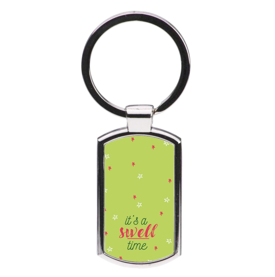 It's A Swell Time - Christmas Songs Luxury Keyring