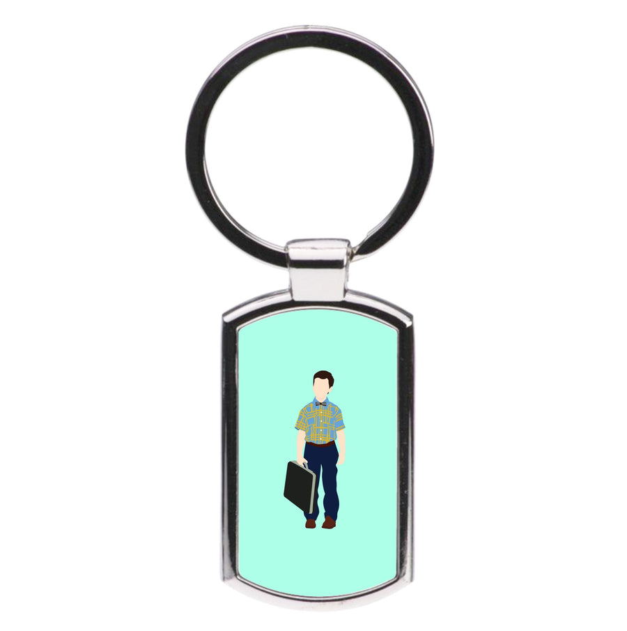 First Day - Young Sheldon Luxury Keyring