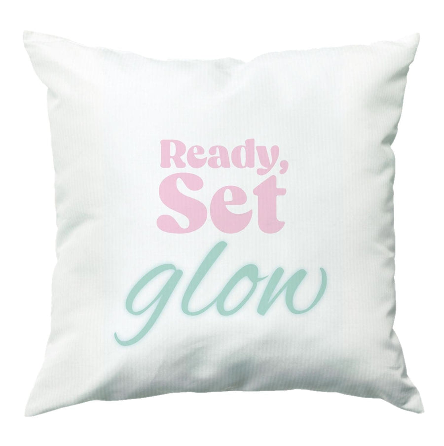 Ready, Set, Glow - Christmas Puns Cushion