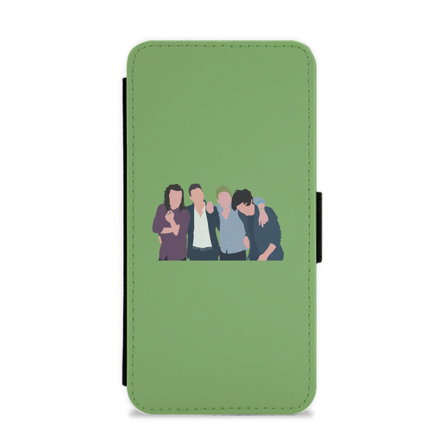 The 4 - One Direction  Flip / Wallet Phone Case