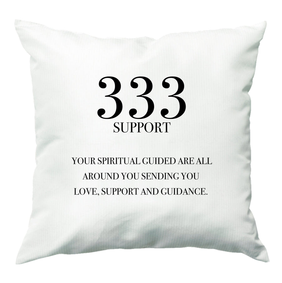 333 - Angel Numbers Cushion