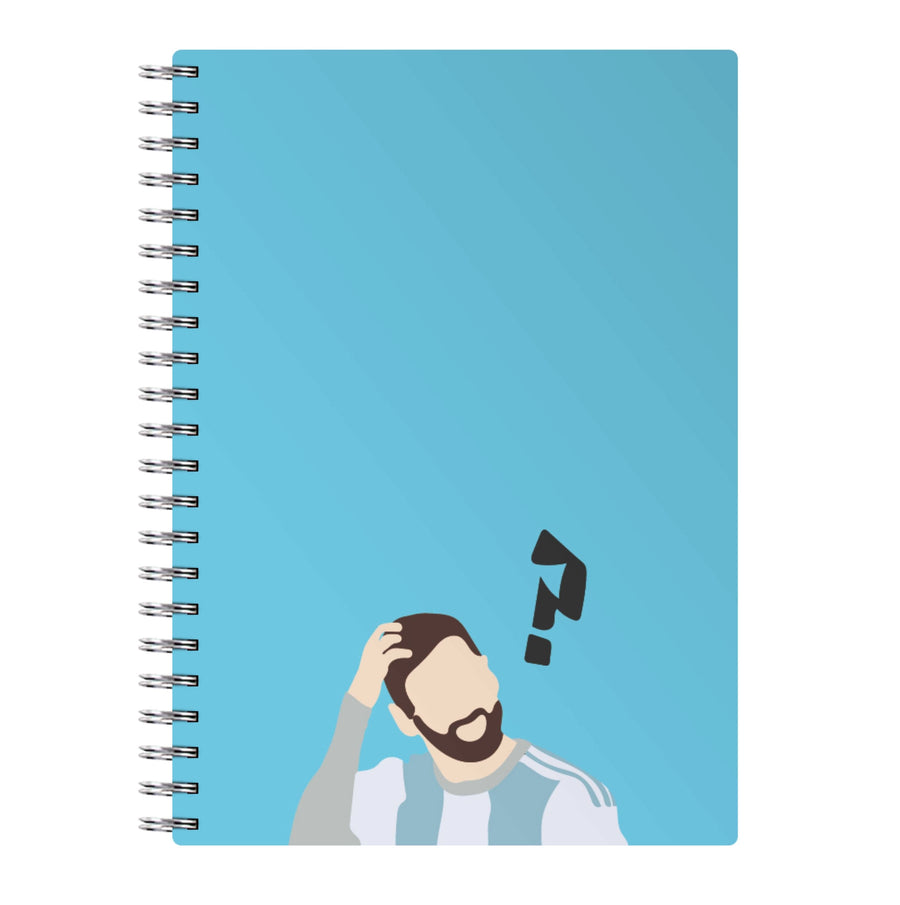 Question Mark - Messi Notebook