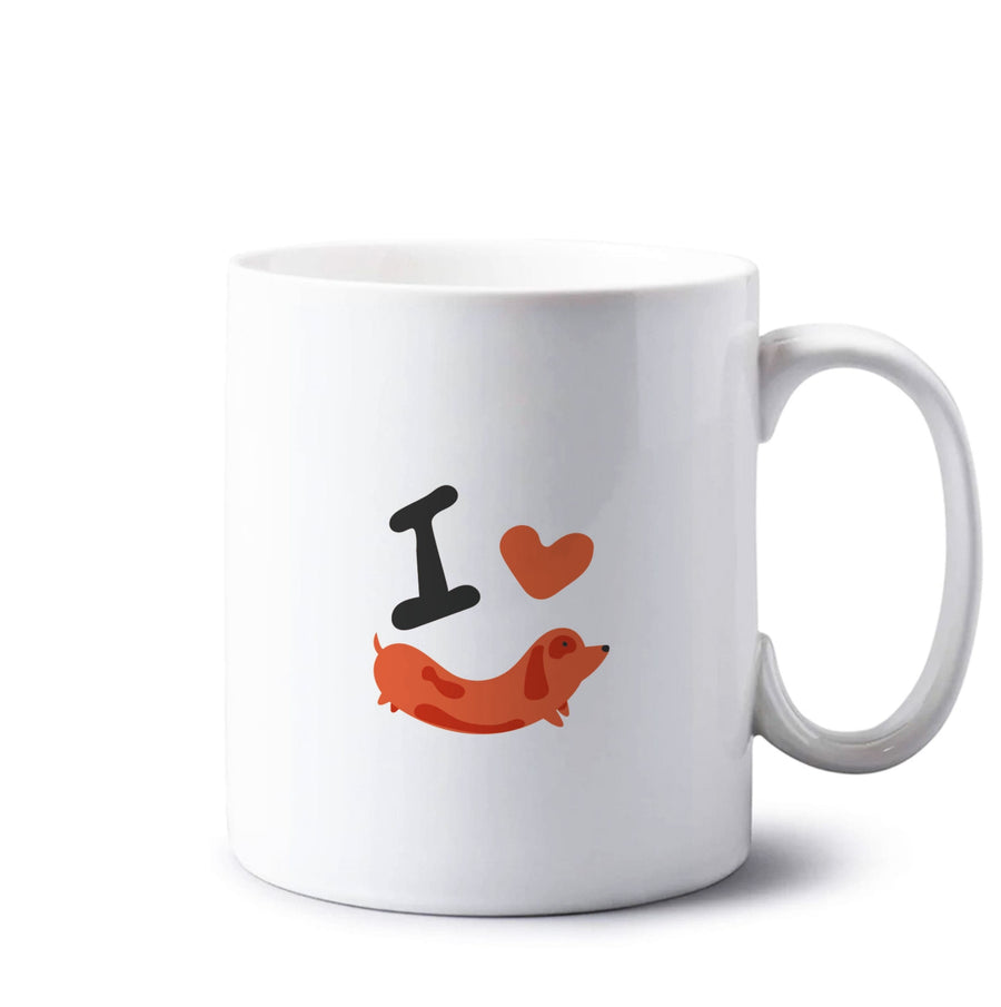 I love Dachshunds Mug