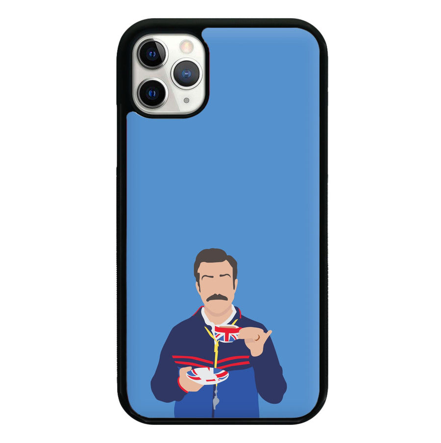 Ted Drinking Tea - Ted Lasso Phone Case