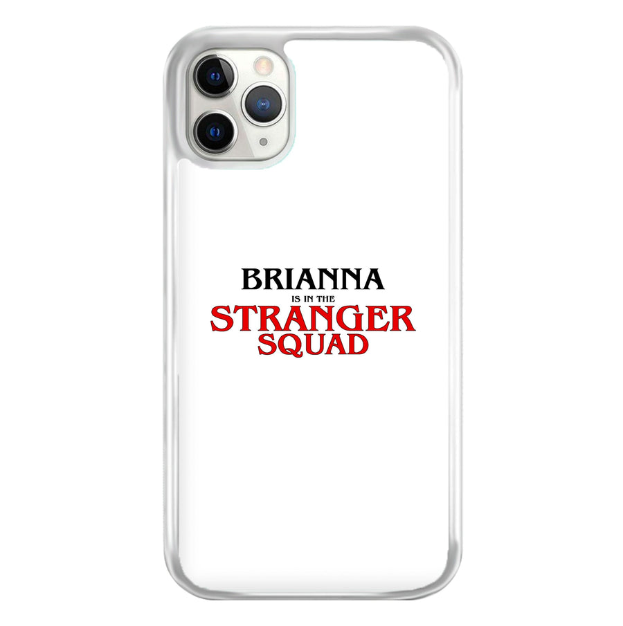 Stranger Squad - Personalised Stranger Things Phone Case