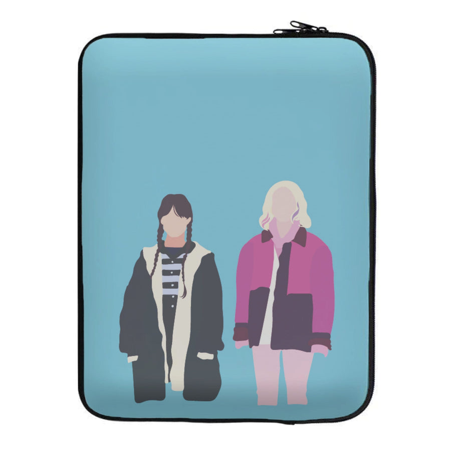Enid Sinclair And Wednesday - Wednesday Laptop Sleeve