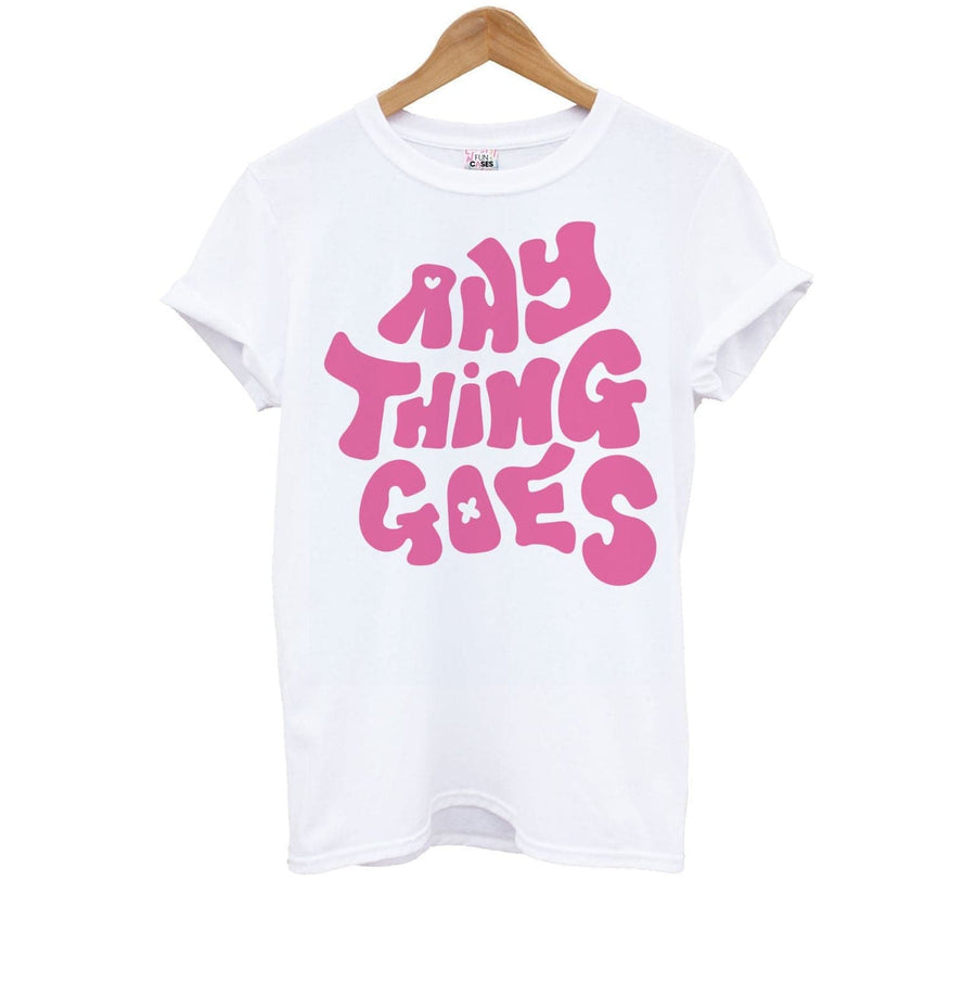 Anything Goes - Emma Chamerlain Kids T-Shirt