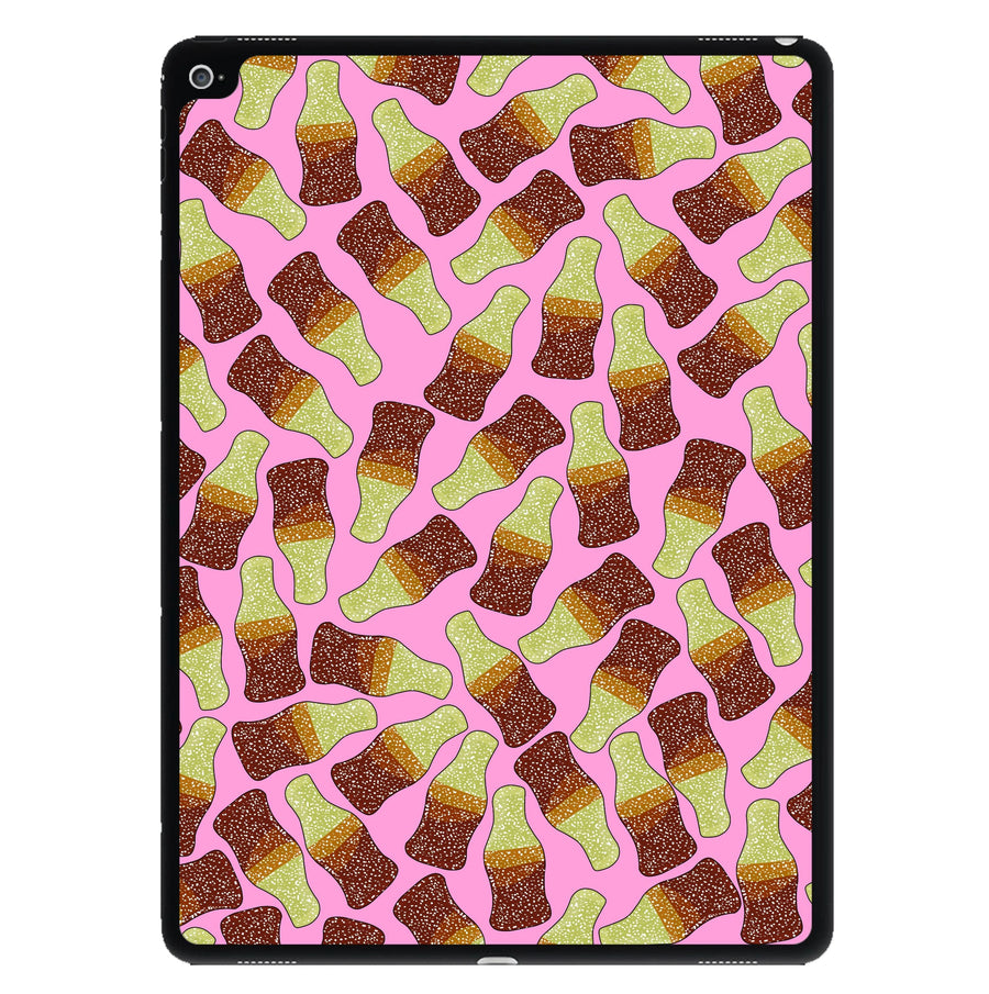 Cola Bottles - Sweets Patterns iPad Case