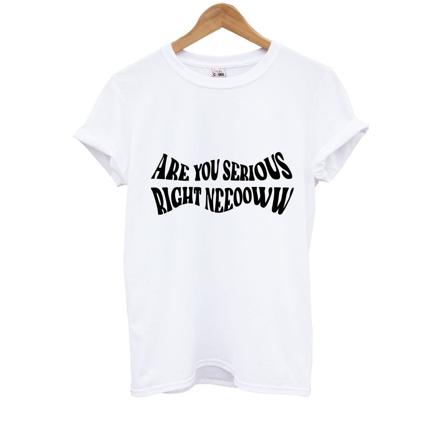 Are You Serious Right Now - Speed Kids T-Shirt